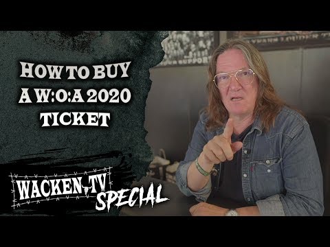 How to buy W:O:A 2020 tickets