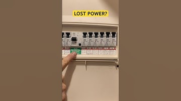 ⚡️ Lost Power? Simple Steps to Reset RCD Breaker