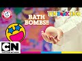 CN Unboxing | Make Fizzy DIY Bath Bombs at Home | مدعومة من آرم آند هامر | كرتون نتورك #ad