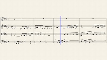 Fugue in G# Minor (BWV 863 No. 2) for String Quartet