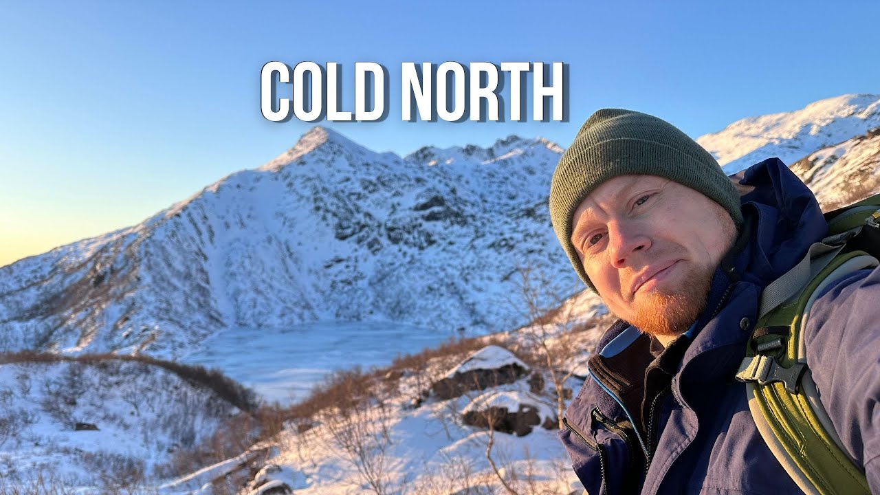 Winter Hike in Northern Norway.❄️ Зимовий похід на півночі Норвегії