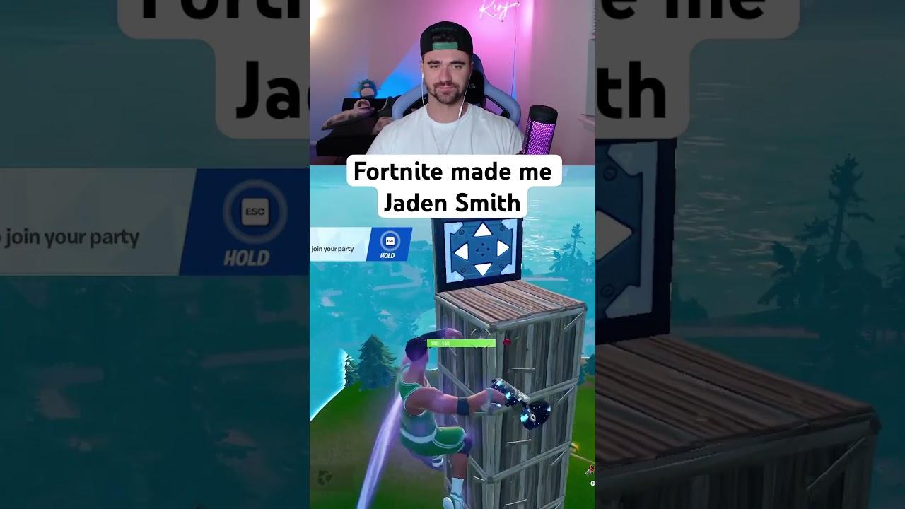 Fortnite Made Me Jaden Smith