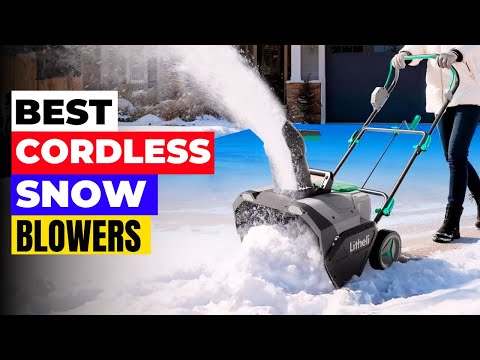 Video Best Cordless Snow Blowers 2026 | Powerful Battery Snow Removal