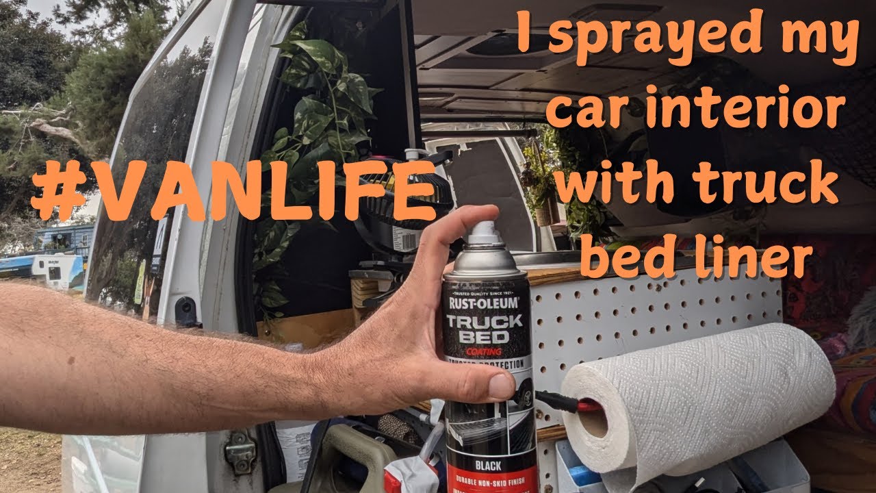 Can you paint your car interior with spray paint? I DID, so now let's