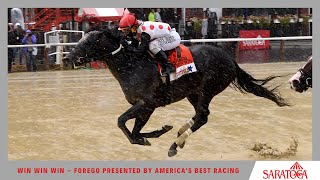 Vidéo de la course PMU FOREGO S. PRESENTED BY AMERICA'S BEST RACING