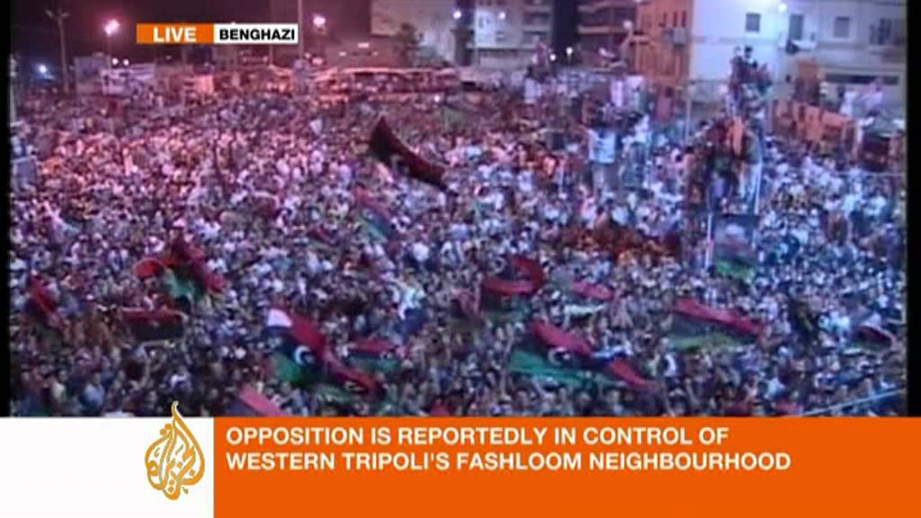 شاهد من طرابلس يتحدث إلى قناة الجزيرة
