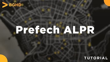 Prefech ALPR - FiveM Resource Install/Overview