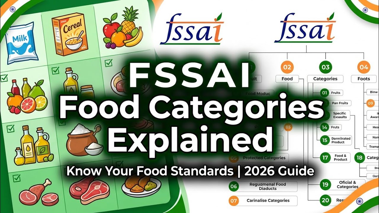 Know Your Food: FSSAI Categories & Product Standards Explained [2026 ...