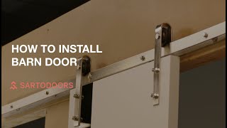 Step-by-Step Barn Handle+Soft Close Kit Can Be Purchased Additionally Installation Guide -SARTODOORS screenshot 2