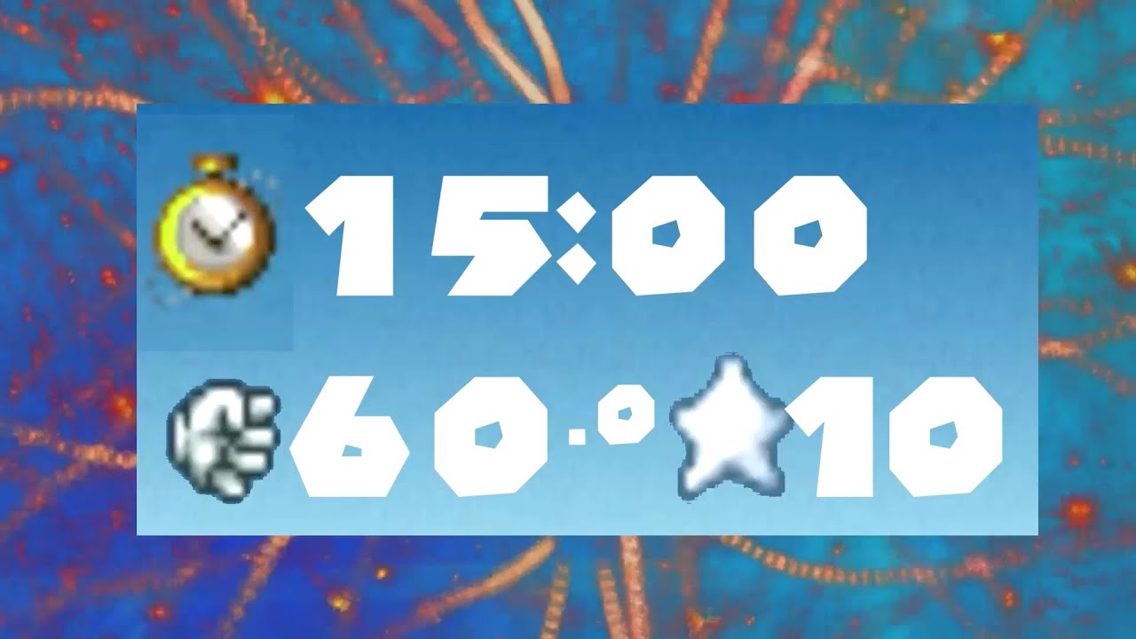 BCG 15 Minutes Countdown Timer (60-30 Sec, 10 Rounds+Speed) Remix Hermie Hopperhead Overworld 1