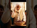 bacho ko khajur bat 🕋🥰 #motivation #lifeisbutadream #garibnawaz #comedy