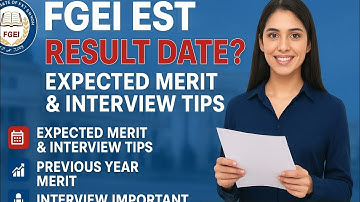 FGEI EST Teacher Result Date 2025 | Expected Merit | Interview Questions & Merit Formula