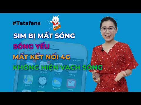Video Cách khắc phục vấn đề Sim mất sóng, Sóng yếu, không... - youtube
