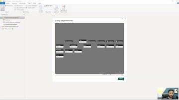 Power Query Editor : Query Dependencies Option