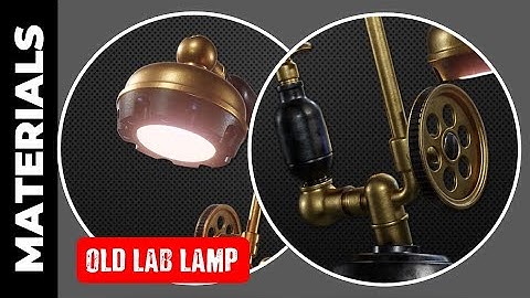 BLENDER: OLD LAB LAMP MATERIALS (PART 3)