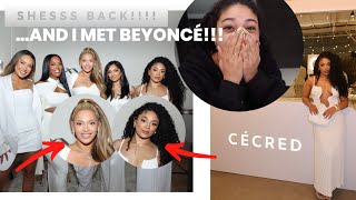 I'm back... and... I MET BEYONCÉ!!! Cécred Launch Party | jasmeannnn