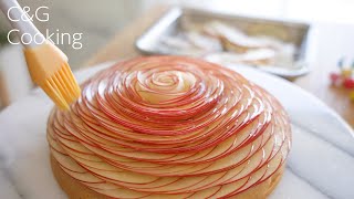 Jonathan Artistic Apple Tart | ASMR baking Apple Tart