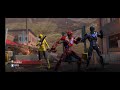 red power ranger vs red power ranger fight