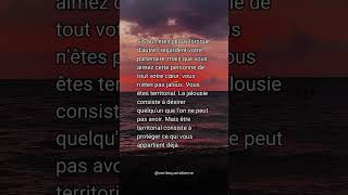 Si vous êtes jaloux lorsque d’autres regardent votre partenaire… #vérité #psychologie #amour