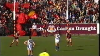 2001 Afl Round 16 Essendon Vs North Melbourne Youtube