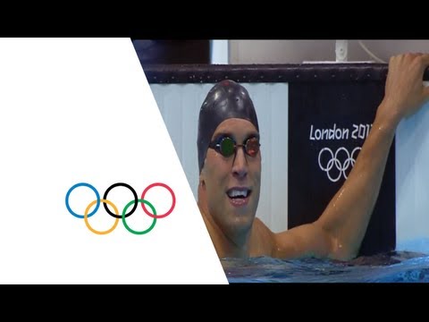Matt Grevers (USA) Wins 100m Backstroke Gold - London 2012 Olympics