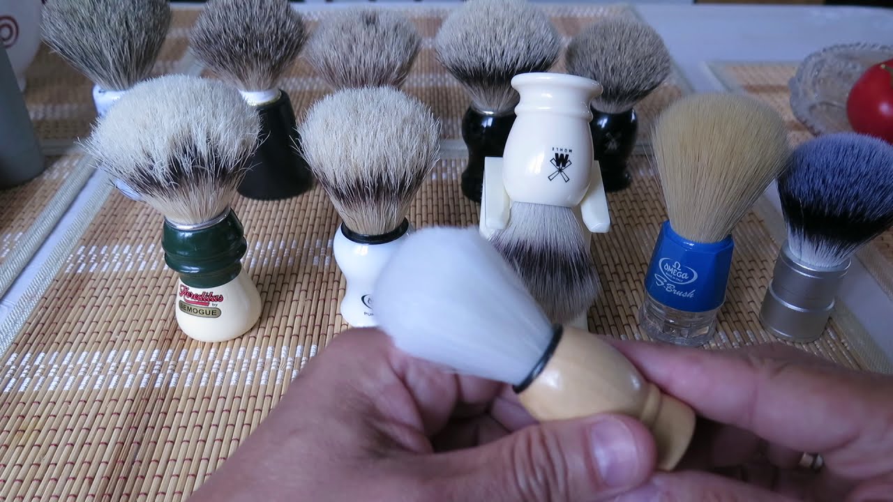 Shaving brushes YouTube