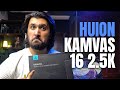 Trying a huion kamvas tablet for the first time huion kamvas 16 pro 25k review