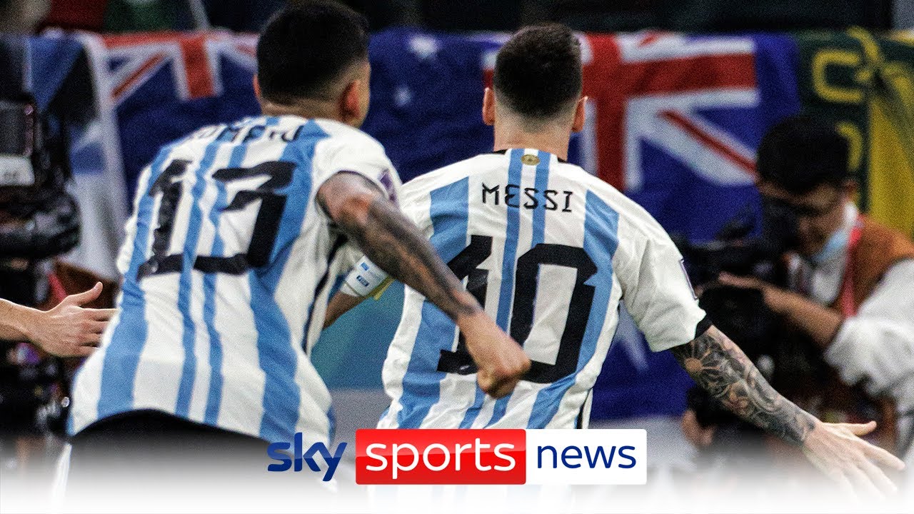 ⁣World Cup 2022: Lionel Messi stars as Argentina reach quarter-finals