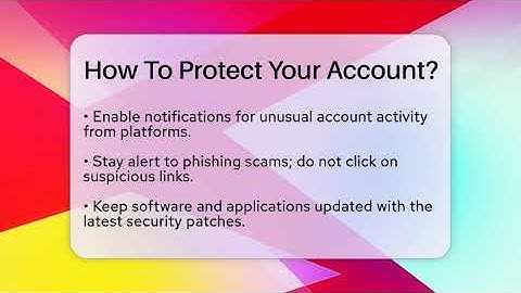How To Protect Your Account? - Everyday-Networking