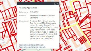Searching for an SKDC Planning Application