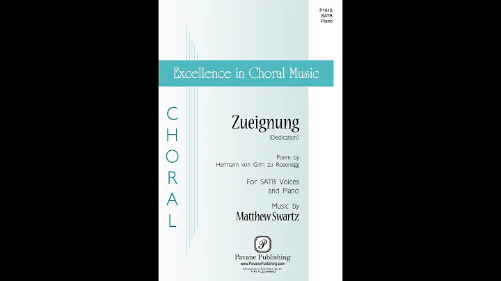 Zueignung - by Matthew Swartz