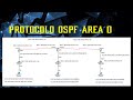 PROTOCOLO OSPF ÁREA ÚNICA