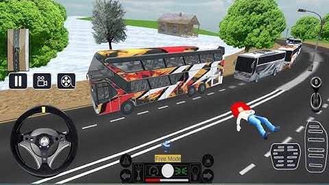 Modern Bus Simulator 3D Game. Zubair Android Game Master Full Legend Player And Fully Trained.