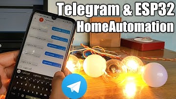 HomeAutomation System Using Telegram & ESP32 with feedback || jlcpcb