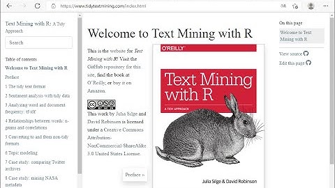 Machine Learning - Text mining avec TidyText sous R