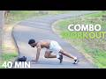 40 MIN | COMBO Workout | 20 Minute Fast Pace, 20 Minute Tempo | Full Body Workout