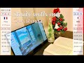 🇫🇷20.12.25 금 study with me * Christmas | LIVE | 크리스마스 같이 공부해요 | 밤샘 새벽공부 | 3-8 교시제 | 스터디윗미 | asmr 장작