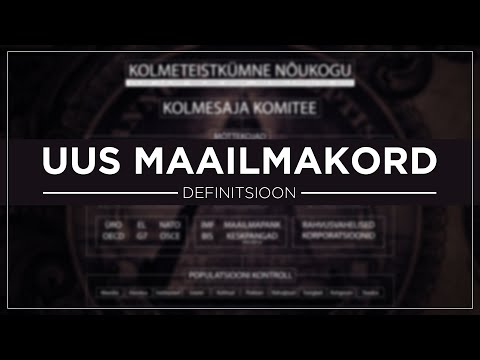 Video: Maailmavalitsus: Miks Loodi Bilderbergi Klubi - Alternatiivne Vaade