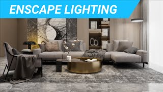 Enscape Lighting  Beginner to Advanced