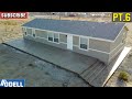 Property Development: Stamp Colored Concrete Patio and Sidewalk Pour (Part 6)