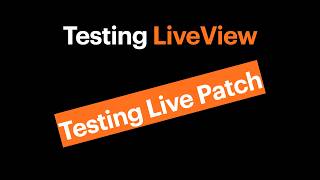 Testing LiveView - Testing Live Patch