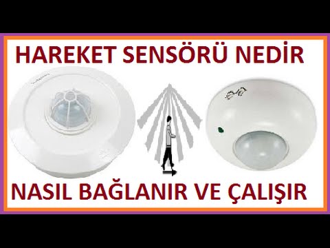 Sensörlü tavan armatürü nasıl bağlanır