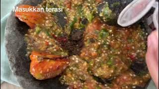 Sambal Terasi Simpel