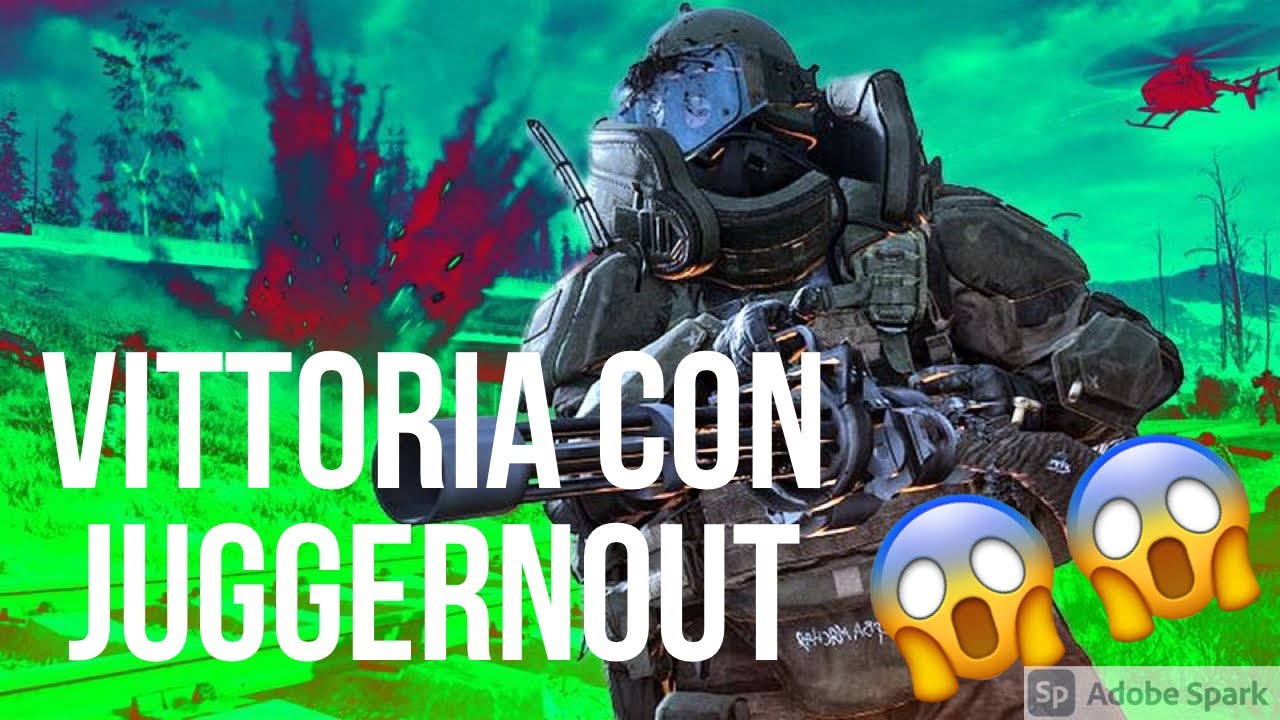 Call of Duty Modern Warfare WARZONE - Vittoria con Juggernaut! - YouTube