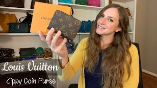 *REVIEW* Louis Vuitton Zippy Coin Purse! Features, What Fits