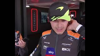 Lando Norris Post Race Interview After Losing a Possible Win in the British Grand Prix Update