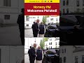 #watch | PM Modi Meets Norway PM Jonas Gahr Støre Ahead of Key Oslo Bilateral Talks #pmmodi #shorts