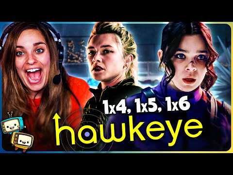 HAWKEYE (2021) 1x4, 1x5 & 1x6 Reaction! | First Time Watch | Marvel