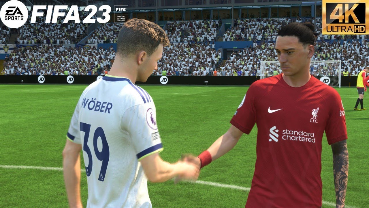 FIFA 23 Leeds United X Liverpool Premier League Gameplay PS5