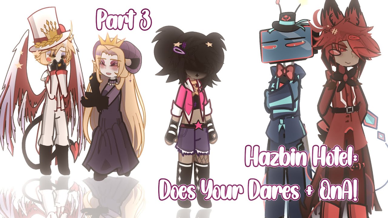 Hazbin Hotel Does Your Dares & Answers Your Questions! | Part 3 | Radiostatic